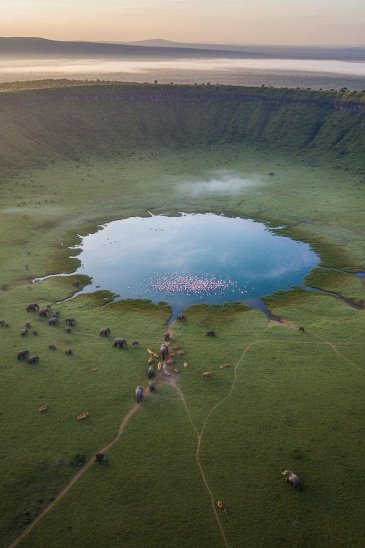 Ngorongoro Crater from the rim